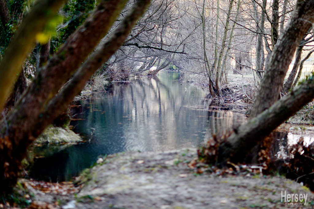 Vallée de l'Eure en hiver Uzès Gard 30 Occitanie Sud de France © Hersey Photographe Uzès
