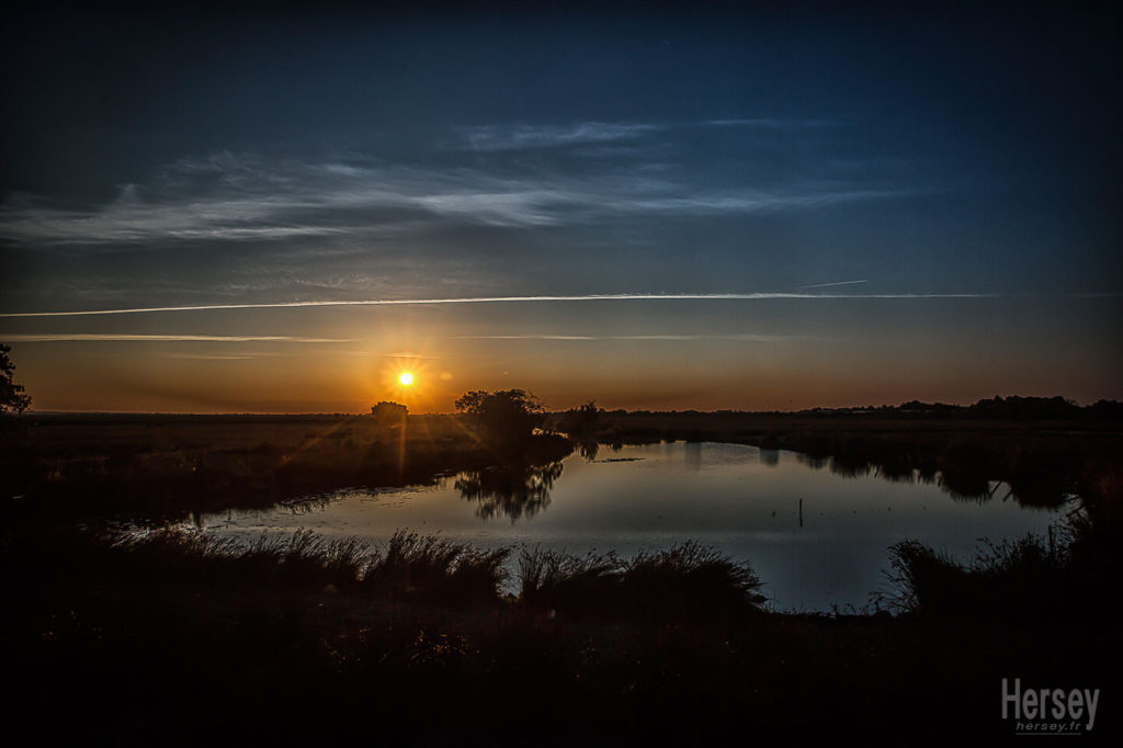 Soleil levant en Camargue © Hersey Photographe