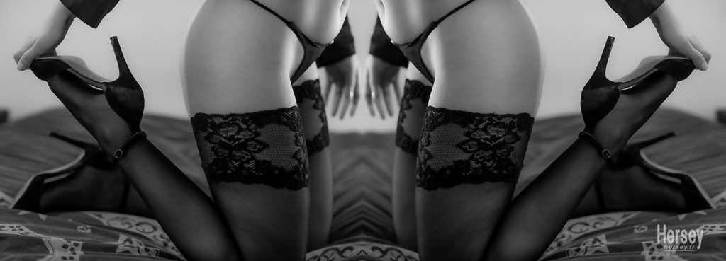 Gemini photo de charme erotisme lingerie © Hersey Photographe charme glamour érotisme
