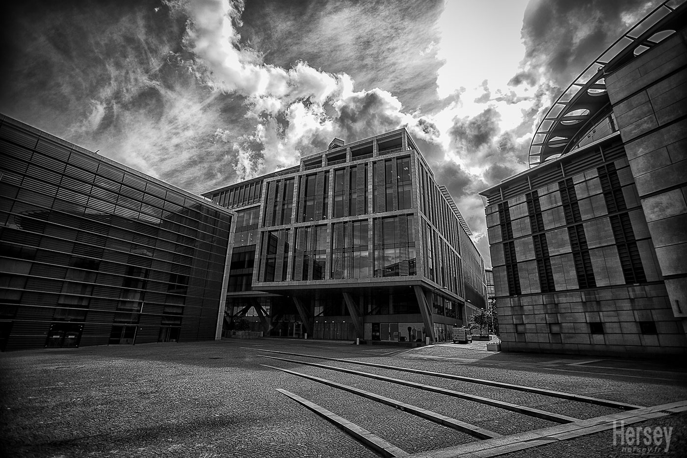 Architecture moderne Edimbourg Ecosse