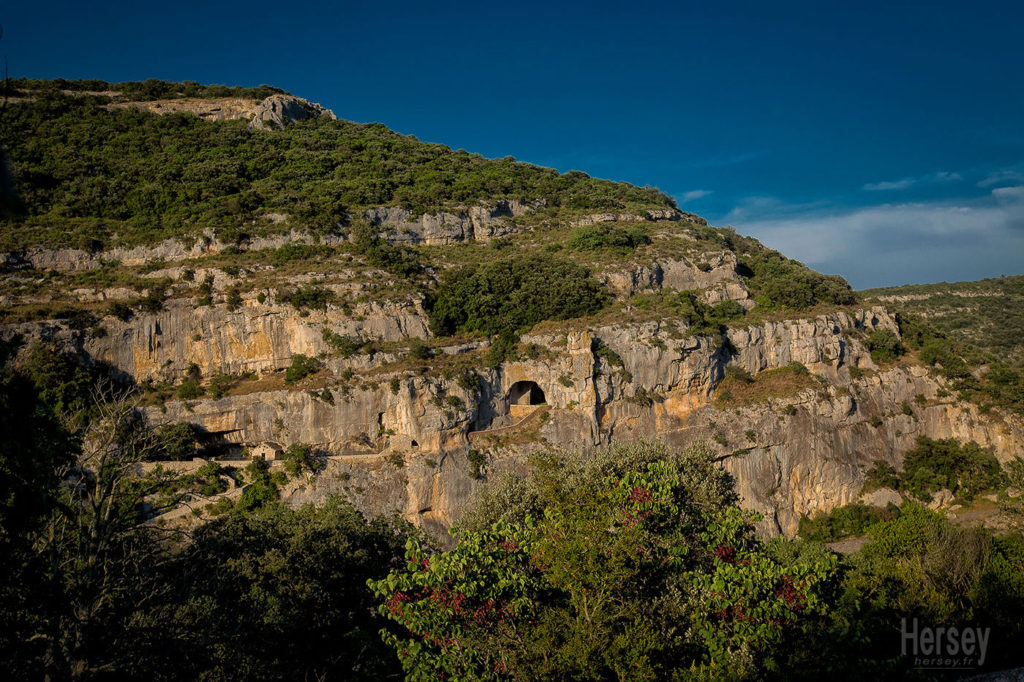 La Baume Poulx et le Gardon la grotte Saint Vérédème © Hersey Photographe