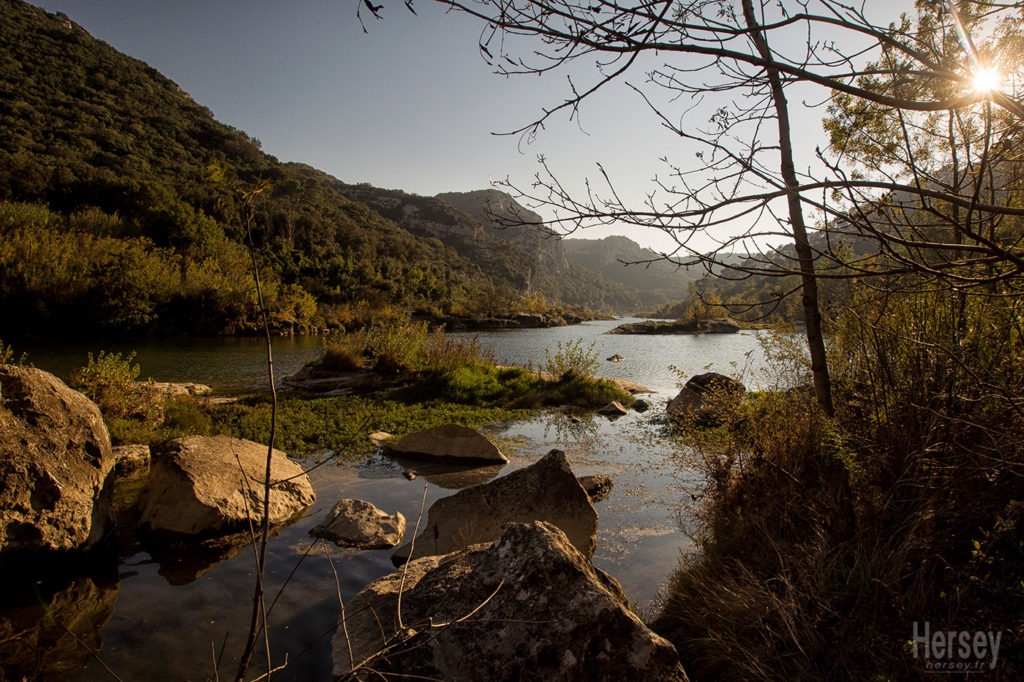 photo du Gardon à Collias © Hersey Photographe