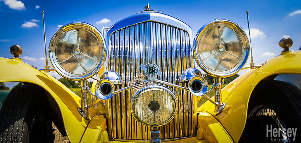 Photo calandre de Bentley Hersey Photographe Uzès Nîmes Gard