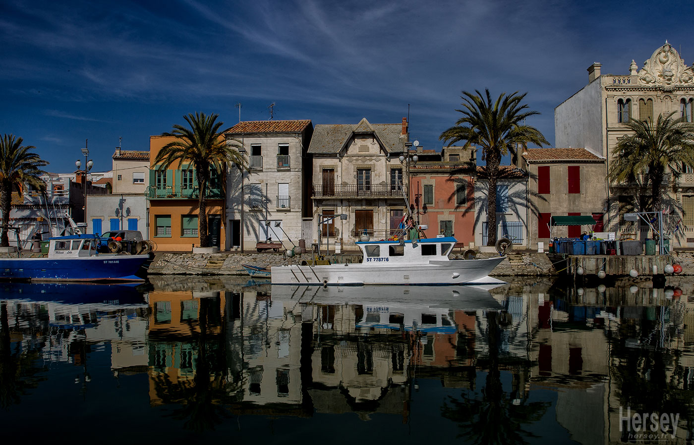 Photo du port du Grau du Roi © Hersey Photographe