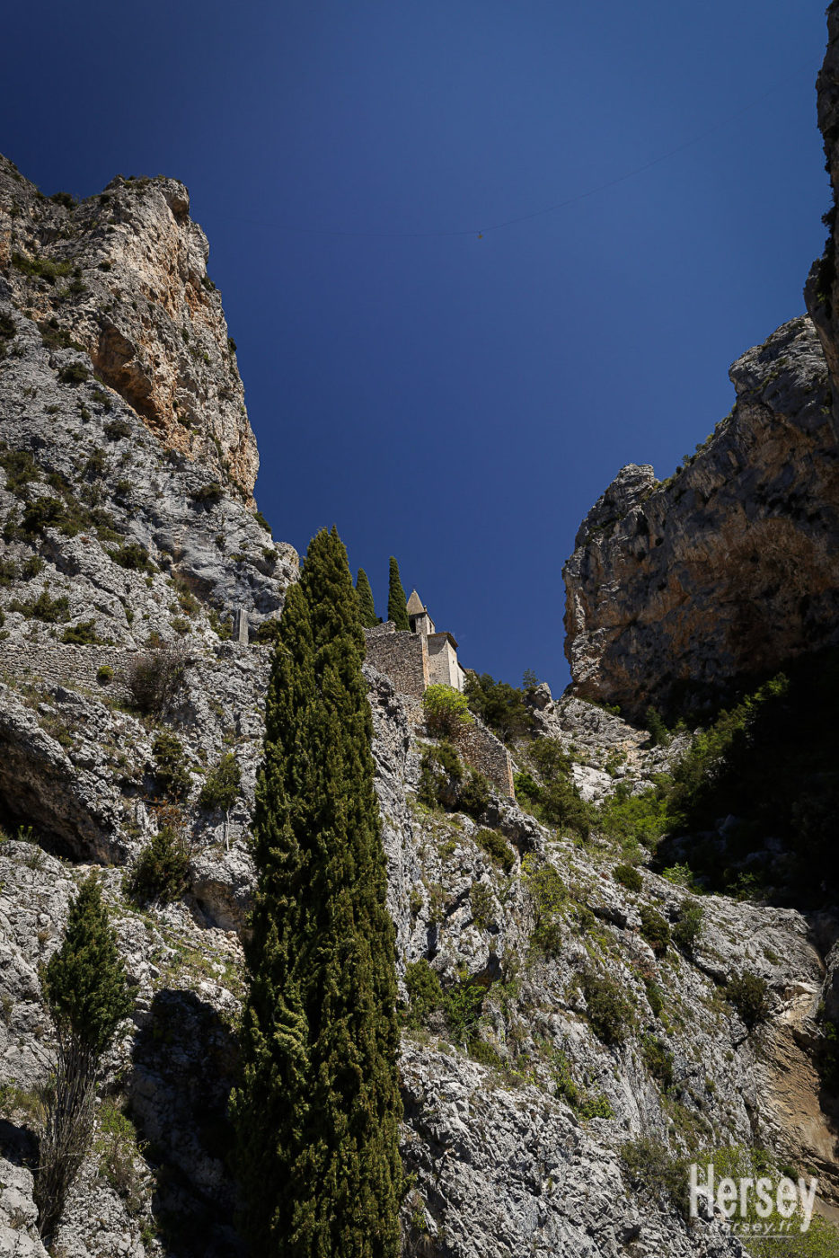 Moustiers Sainte Marie la chapelle Notre Dame de Beauvoir