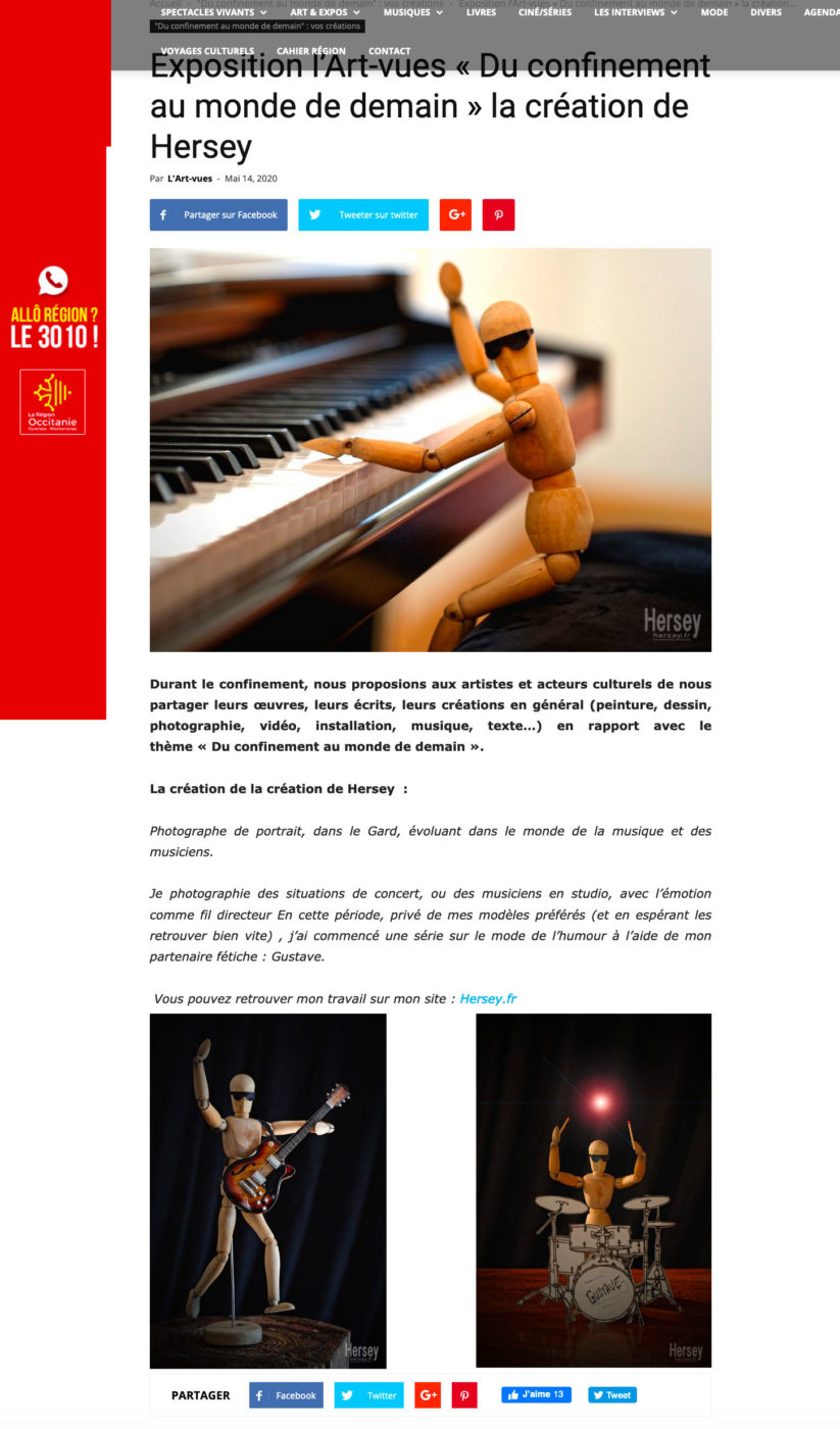 Article l'Art Vues