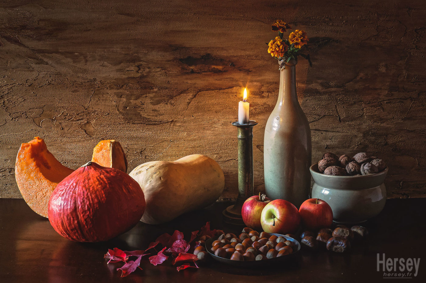 Nature morte aux couleurs de l'automne © Hersey Photographe