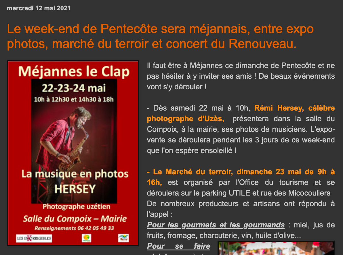 article expo photo Hersey