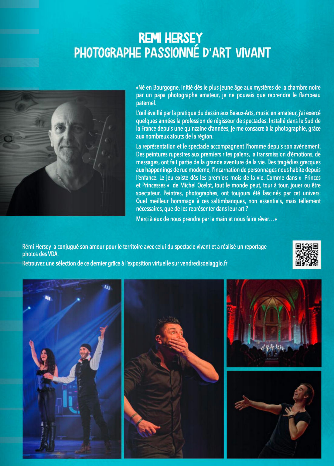 présentation de la nouvelle saison des vendredis de l'agglo 2022 / 2023